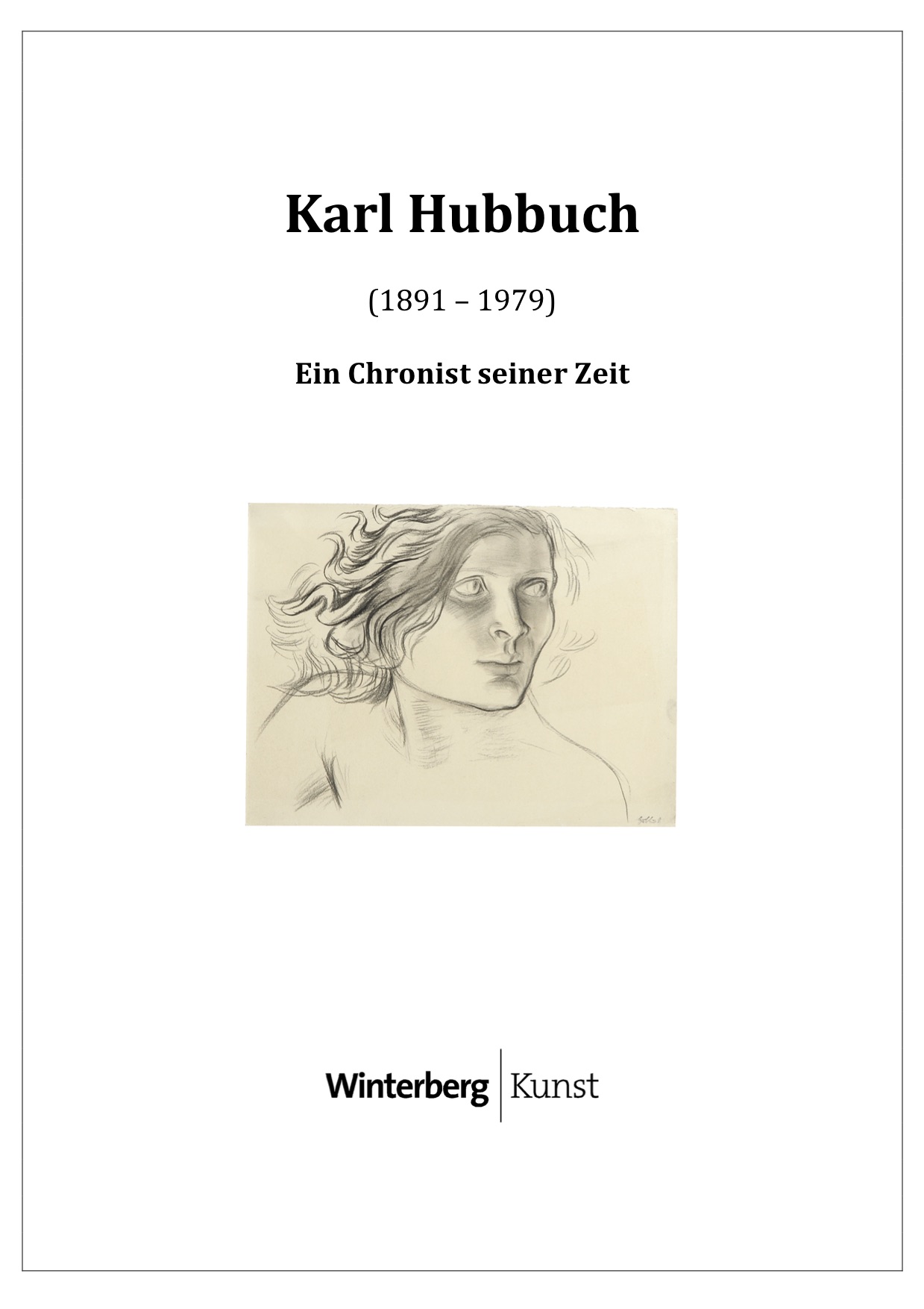 Karl Hubbuch Ausstellungskatalog
