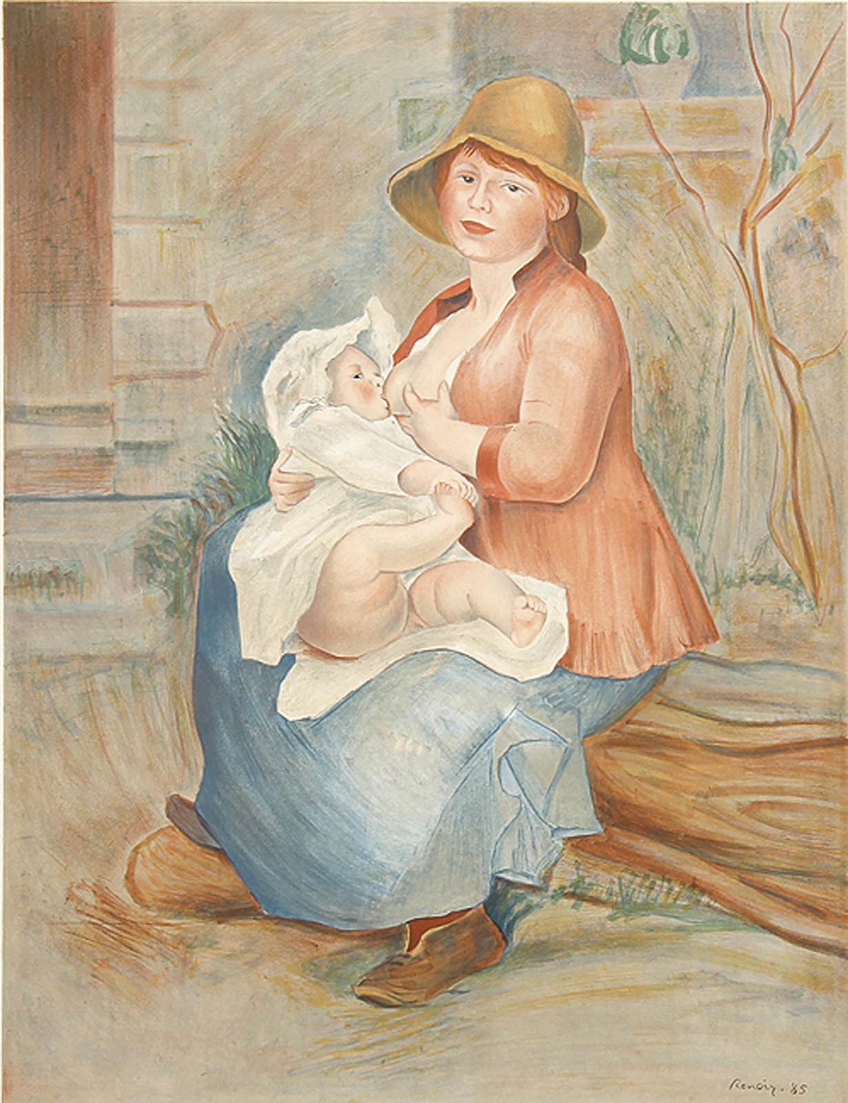 Maternité (Madame Renoir et son Fils Pierre).