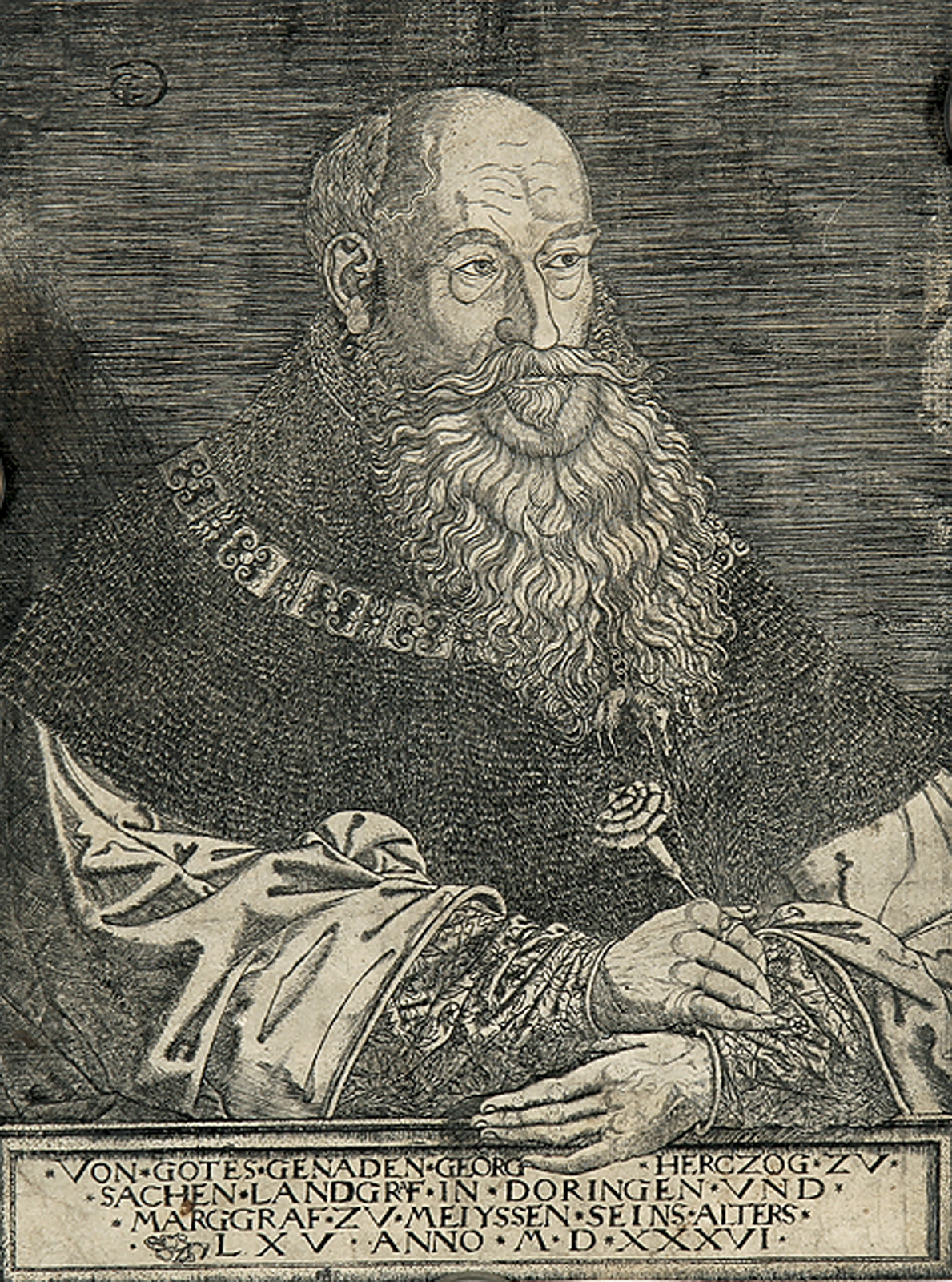 Georg Herzog von Sachsen.