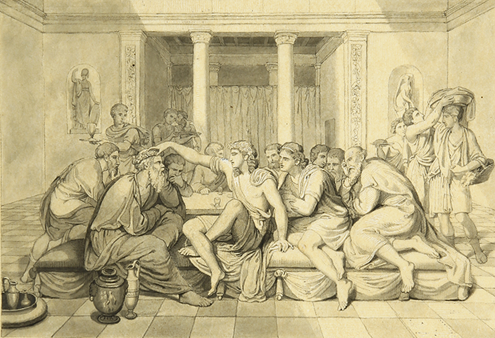 Das Gastmahl des Platon.