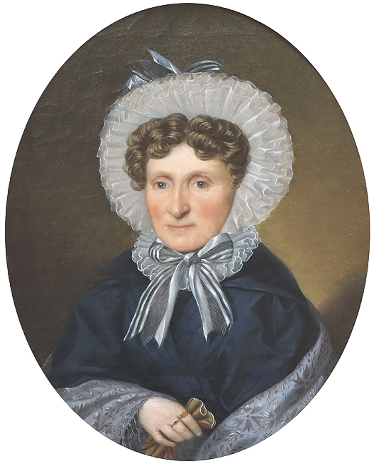 Bildnis Franziska von Schwind, Mutter des Künstlers Moritz von Schwind.