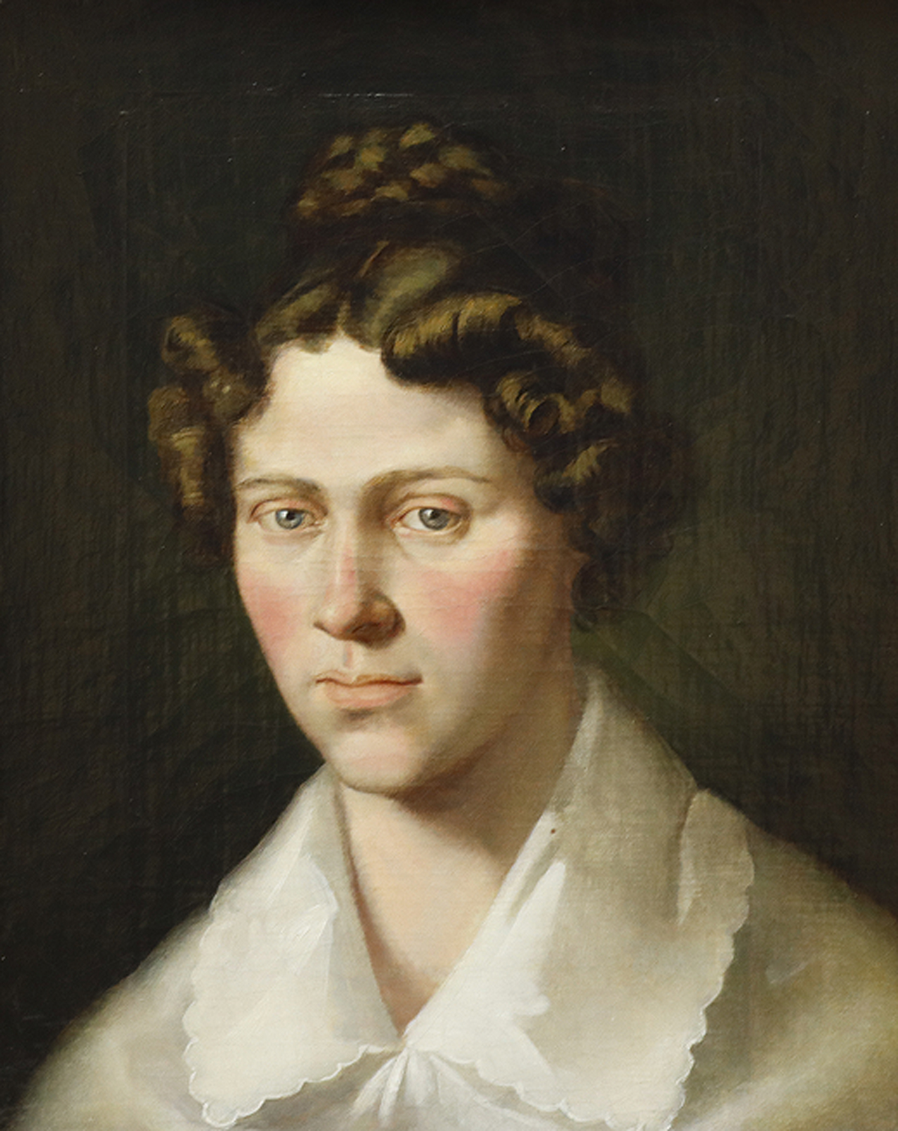 Brustbildnis Wilhelmine Josefa von Schwind, verheiratete Arzberger,