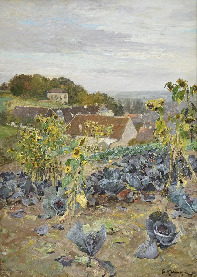 Friedrich Kallmorgen Gemälde Ausstellung - Winterberg | Kunst