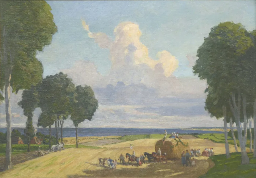 Friedrich Kallmorgen Gemälde Ausstellung - Winterberg | Kunst