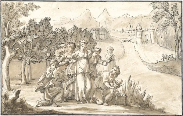Peter Anton von Verschaffelt - Winterberg | Kunst