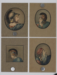 Achilles – Hektor – Paris – Priamus.