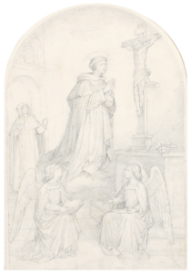 Die Erscheinung (recto) – Das Abendmahl (verso).