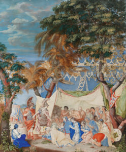 Das Zelt des Darius (Die Familie des Perserkönigs Darius zu Füßen Alexanders des Großen) – Der Triumph Alexanders des Großen (Der Einzug Alexanders des Großen in Babylon).