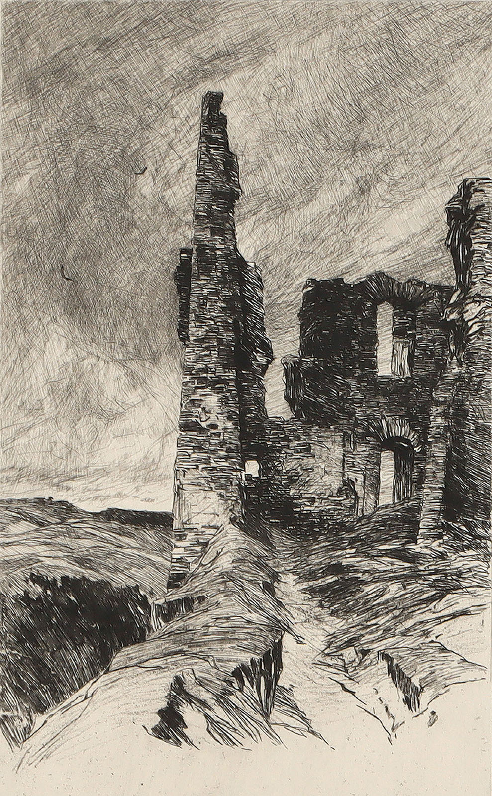 „Ruine Freienfels“ – „die Pest in Bergamo“ I.