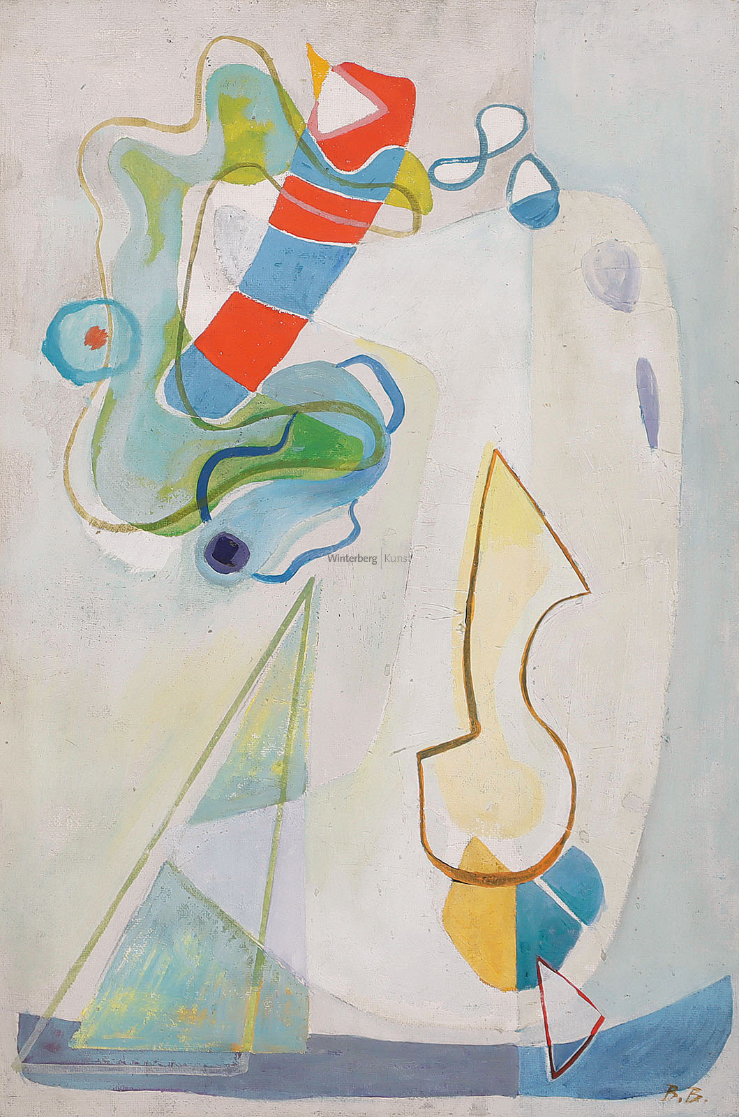 Abstrakte Komposition.