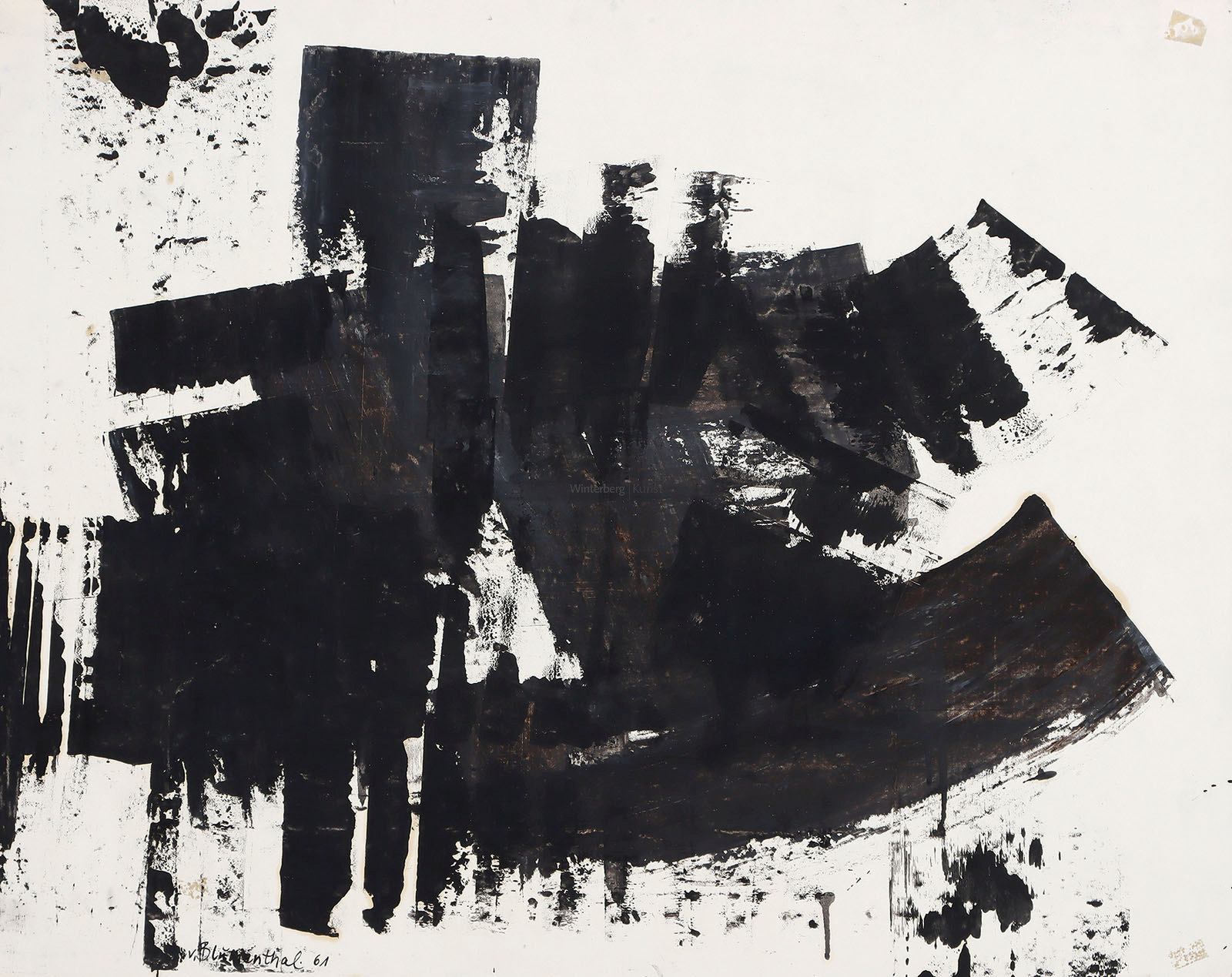 Breitstrichige Komposition.