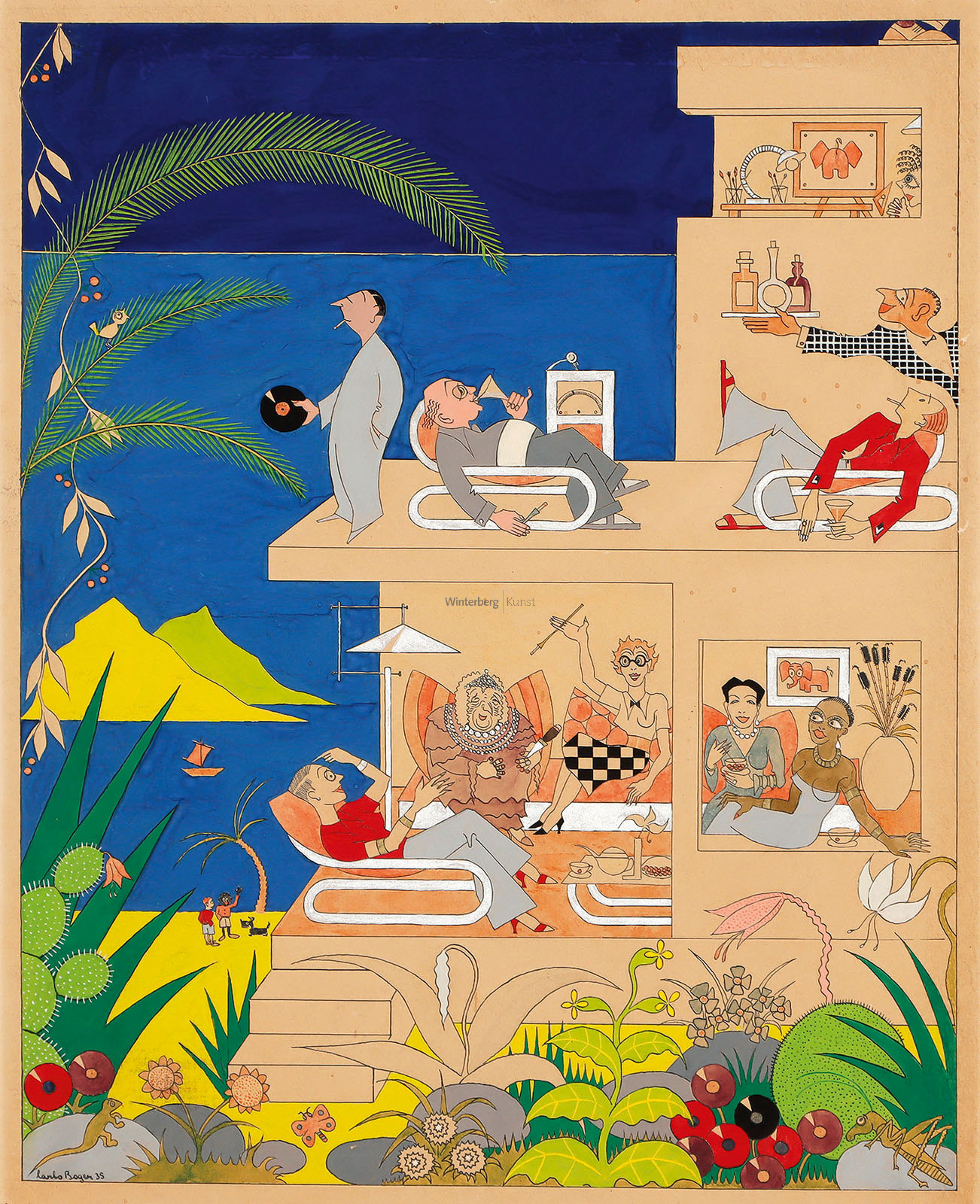 Berliner Künstler-Hausgemeinschaft.