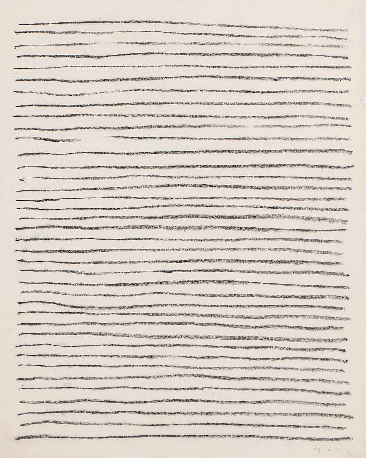 Horizontale Streifenkomposition.