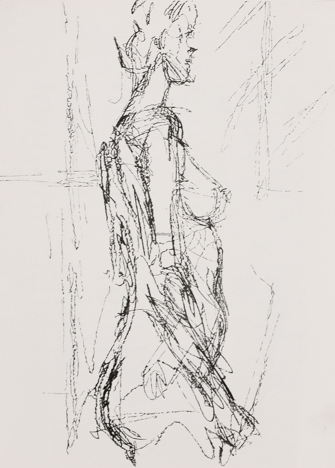 Buste of a Nude – Nude in Profil.