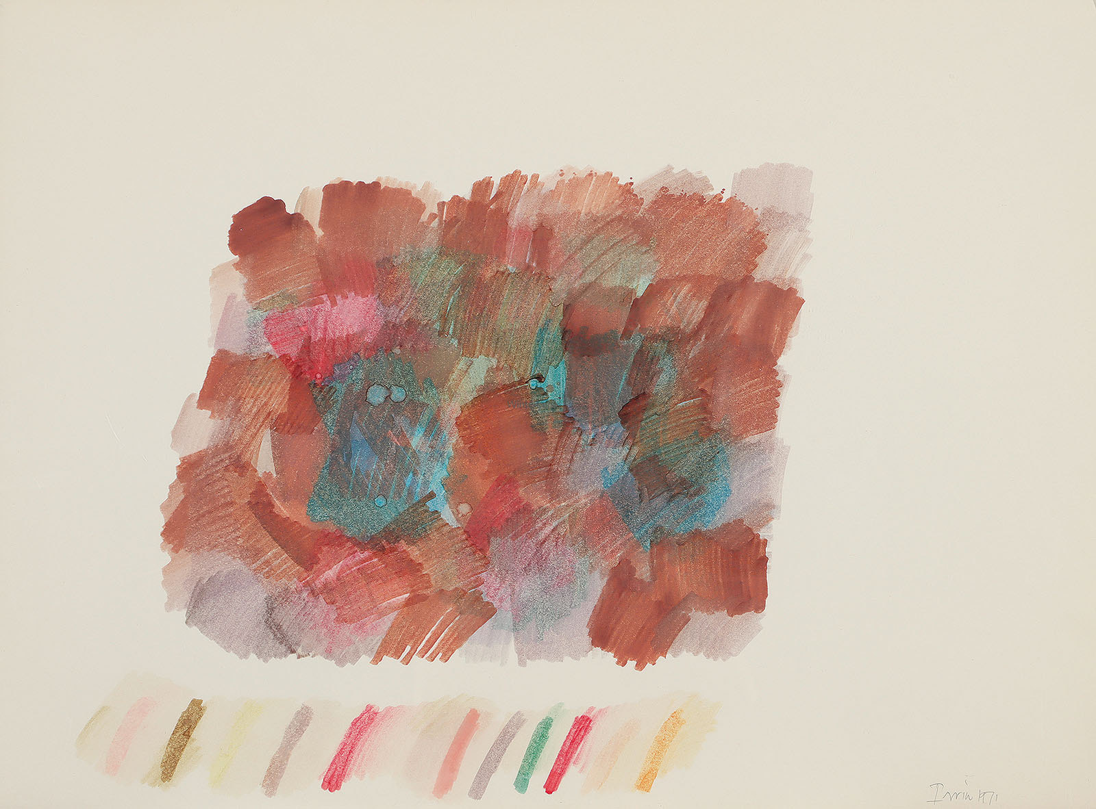 Abstrakte Komposition.