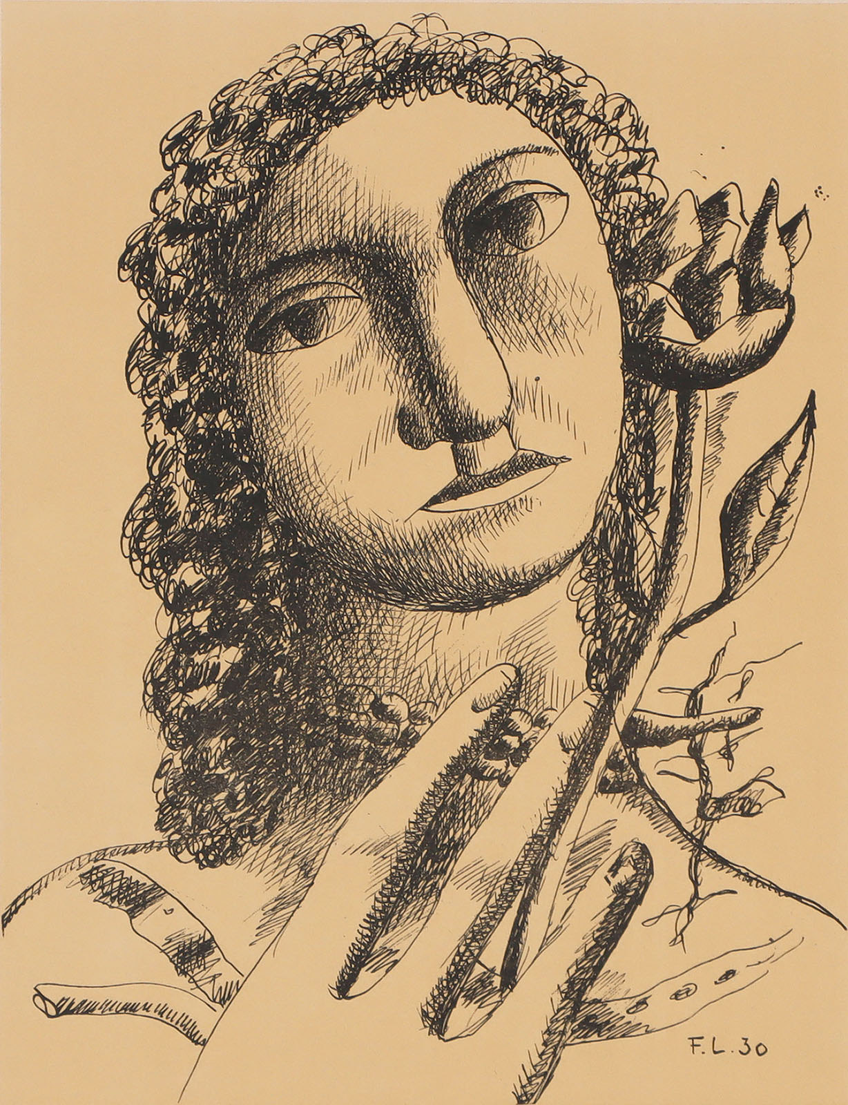 Jeune Fille à la Fleur.