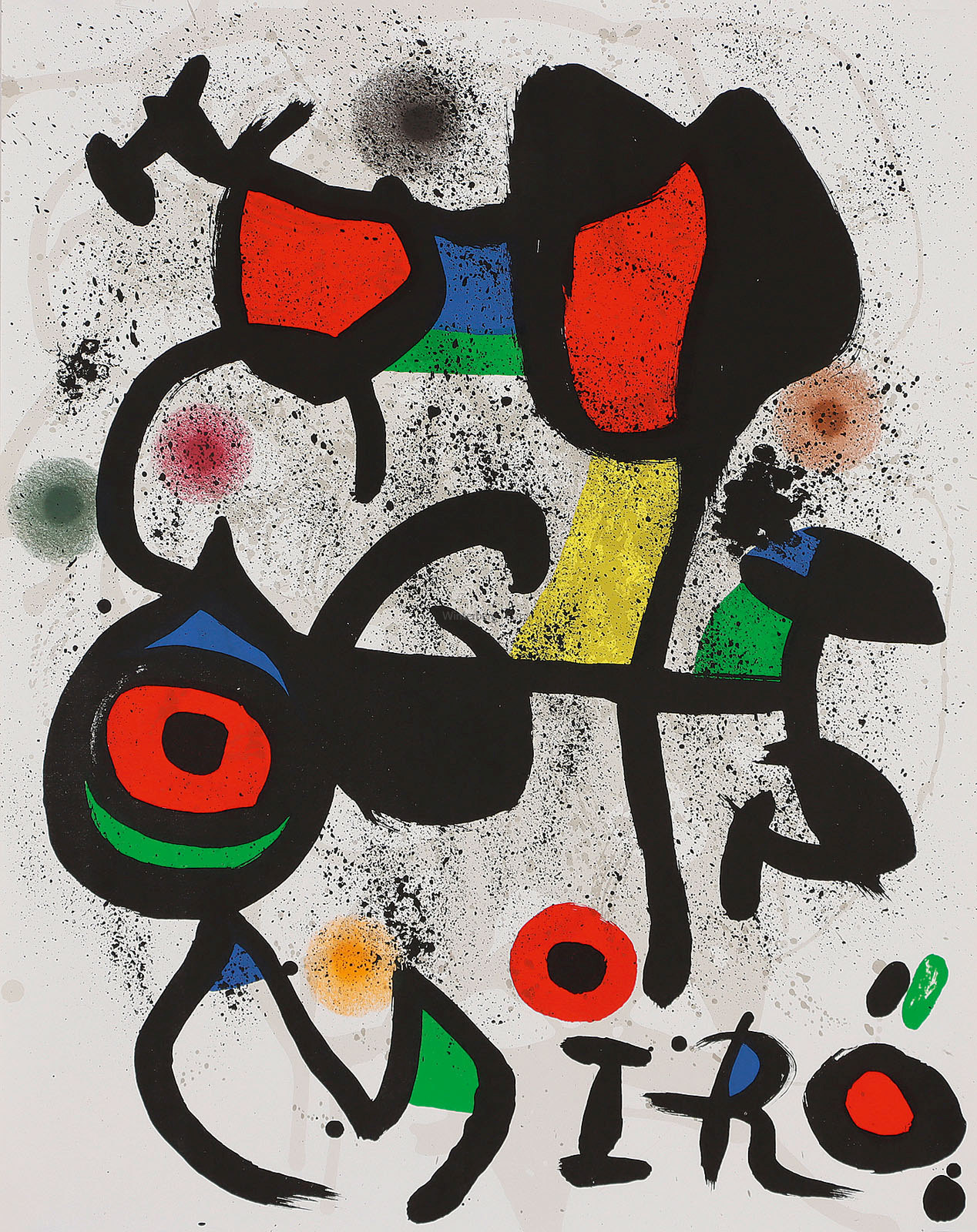 Affiche „XXIIe Salon de Mai“ – Affiche „Pasadena Art Museum“ – Affiche „Peintures sur Papier, Dessins“ – Affiche pour „Bronzes“.