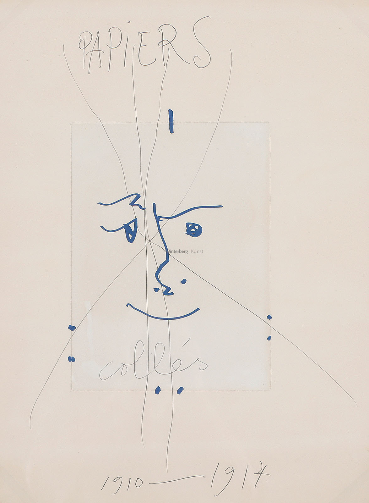 Papiers collés 1910 – 1914.