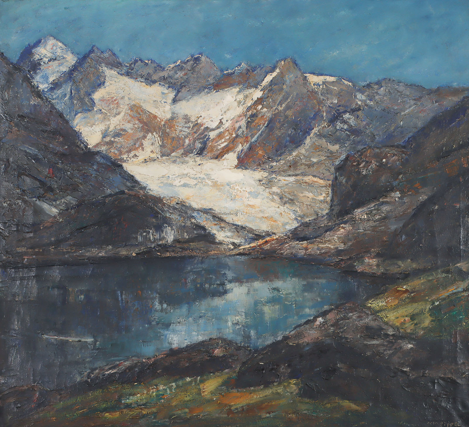 „Totensee mit Grimsel“.