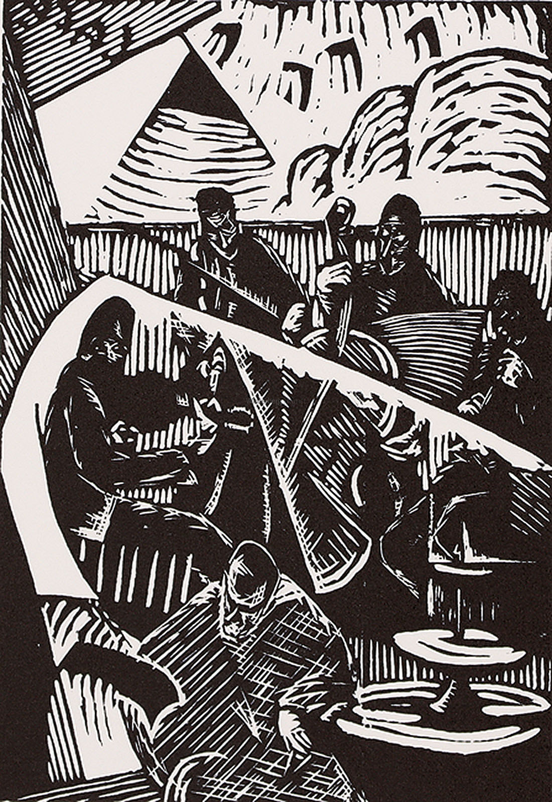 „Orchester“ – Weiblicher Akt.