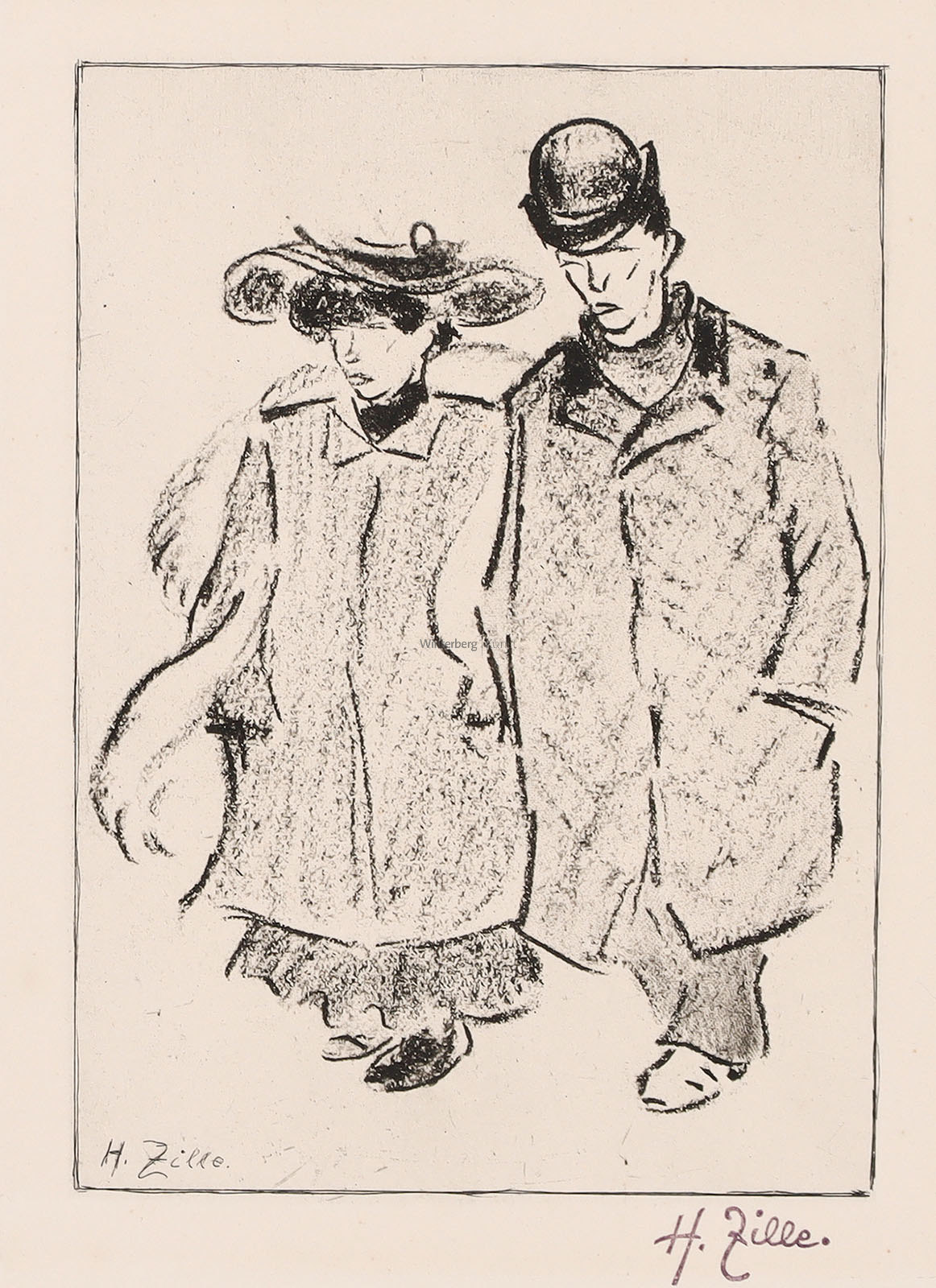 Spaziergänger (B).