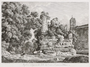 Albano (2), Civita Castellano (2), Kolosseum, Subiaco und Tivoli (2).