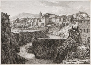 A Civita Castellane – Sepolcro a Falerium città Etrusca ditrutta – Rovine cagionate in Tivoli.