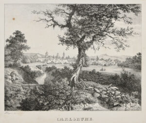 Karlsruhe: Gottesau bei Carlsruhe – Carlsruhe.