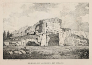 Syracus: Grabmahl de Archimedes… – Antiker Steinbruch… – Eingang zu den Catacomben…