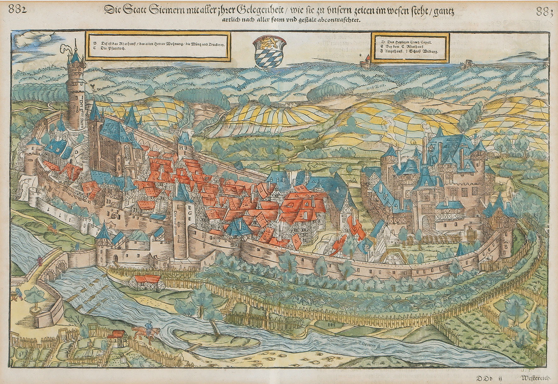 Simmern im Hunsrück: „Die Statt Siemern mit aller ihrer Gelegheit…“.