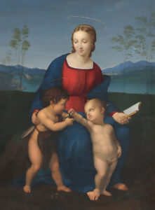 Madonna mit dem Stieglitz.