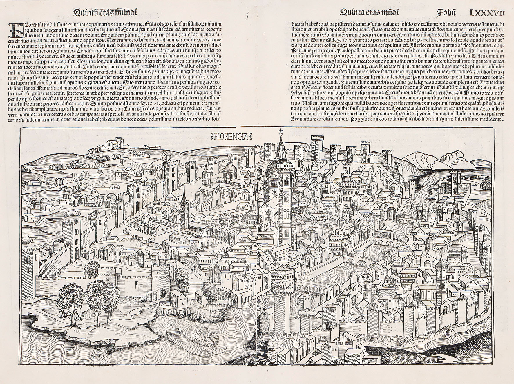 Florenz: „Florencia“.