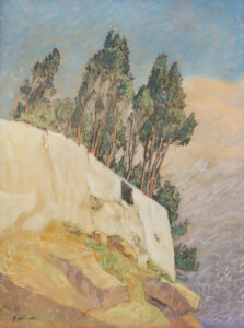 Felsenhang bei Nervi.