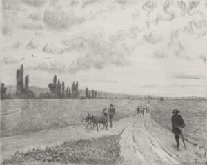 Karlsruher Landschaft II – Seifriedsberg (Landschaft mit Gewitter).