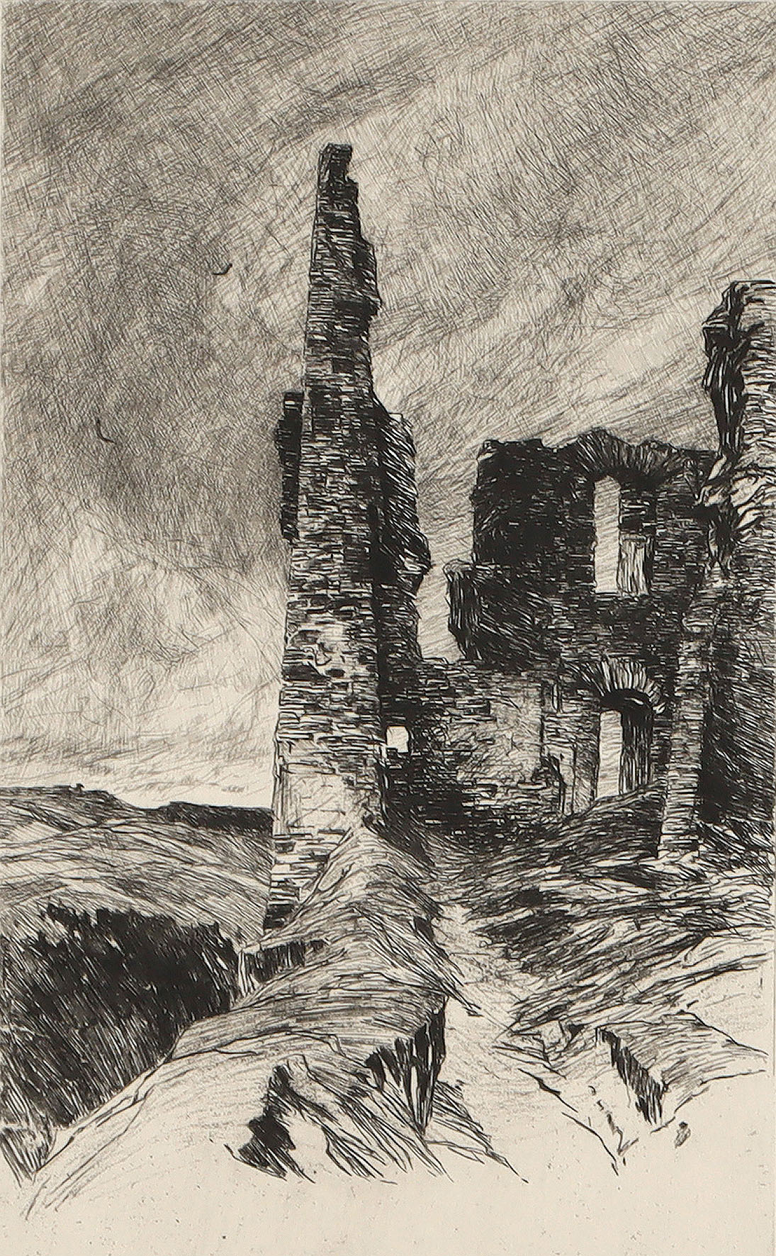 „Ruine Freienfels“ – „die Pest in Bergamo“ I.