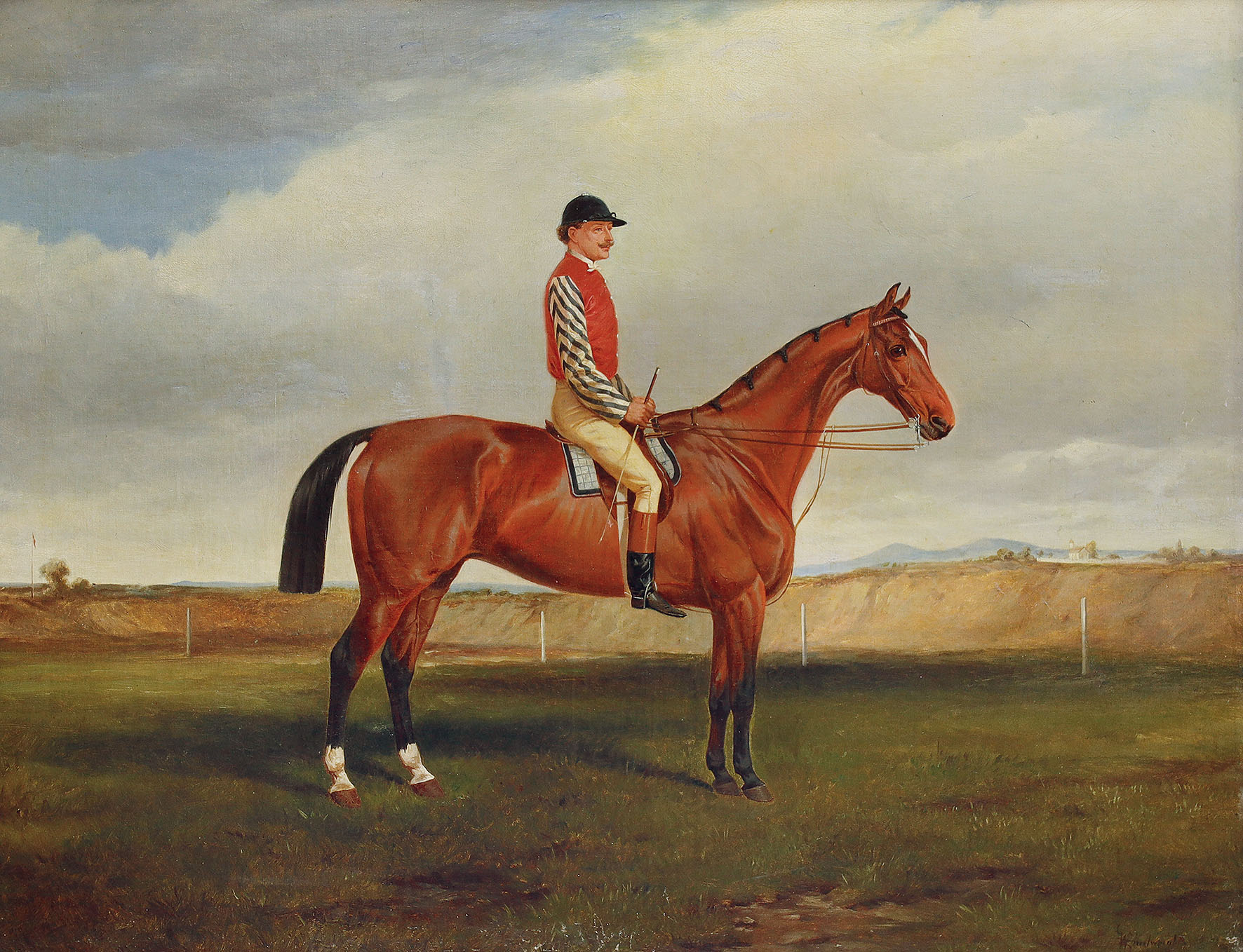 „Fürst Auersberg in England“.