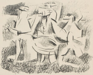 Figurenmauer II (Figurenmauer-Aufbruch).