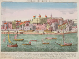 London: „La Tour de Londres“.