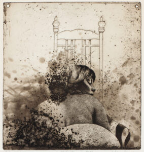 „Rückenakt mit Stuhl“.