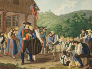 Teutschlands National-Trachten, Volksfeste und Charakteristische Beschäftigungen. Das Großherzogtum Baden.