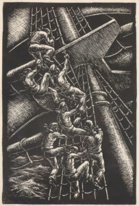 „Aufenternde Matrosen“.