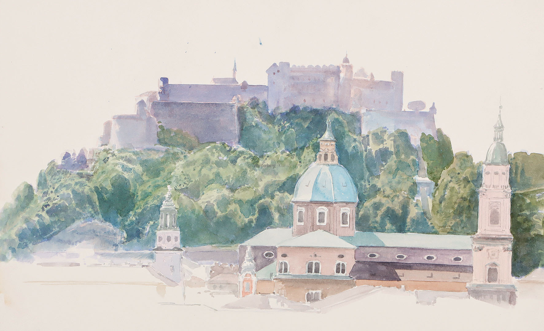 „Salzburg, Dom, Feste“.