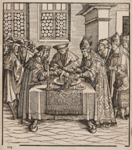 Die Taufe des Erzherzogs Philipp.