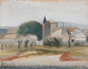 „Südliche Landschaft“.