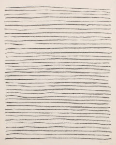 Horizontale Streifenkomposition.