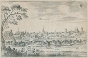 Alzey – Germersheim – Kaiserslautern – Neustadt an der Weinstraße: „Altzey“ – „Gernersheim“ – „Keyserslautern“ – „Neustatt an der Hardt“.