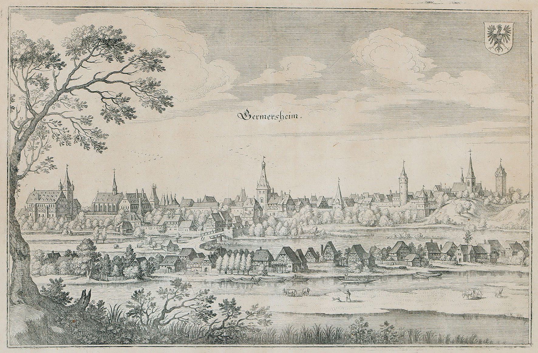 Alzey – Germersheim – Kaiserslautern – Neustadt an der Weinstraße: „Altzey“ – „Gernersheim“ – „Keyserslautern“ – „Neustatt an der Hardt“.