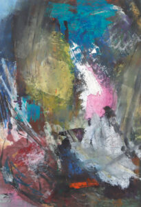 Abstrakte Farbkomposition.