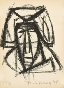 Compositions: Gesicht(er), Architektur und weitere Darstellungen.