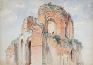 Der Minerva-Tempel in Rom.